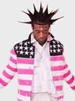Lil Uzi Vert American Flag Jacket