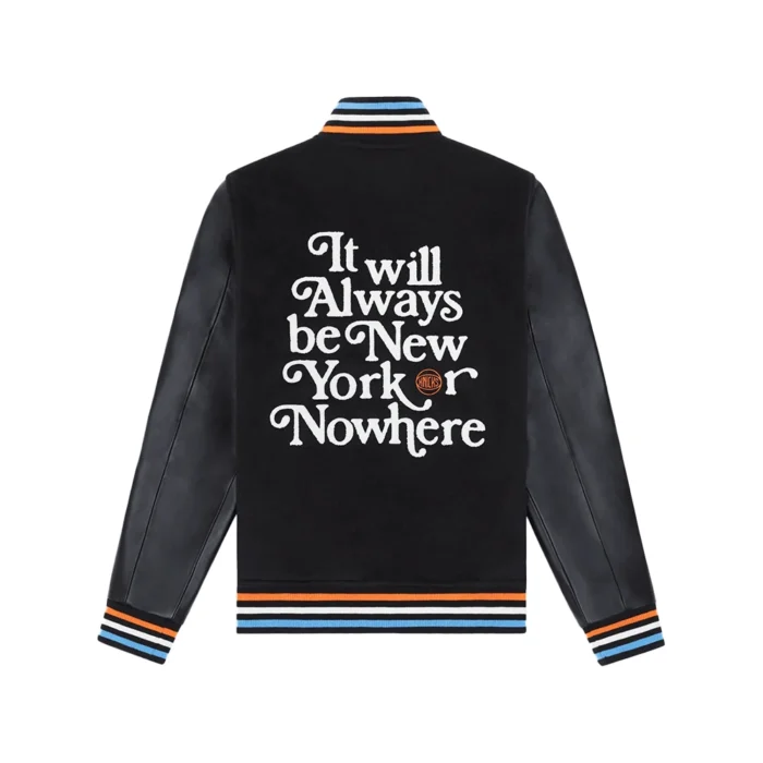 Mariska Hargitay Knicks Black Jacket