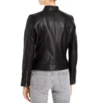 NCIS S22 Carla Marino Leather Black Jacket