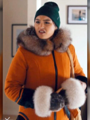 North Of North Anna Lambe Orange Coat