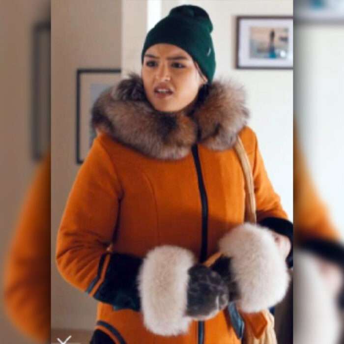 North Of North Anna Lambe Orange Coat