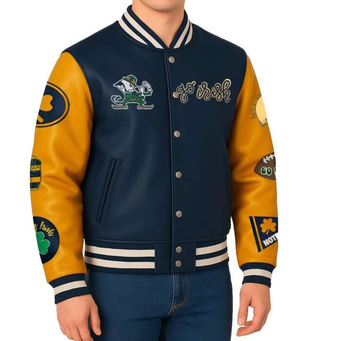 Notre Dame 2025 Fighting Irish Varsity Jacket Sale