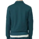 Novak Djokovic Opens Tennis Track Green Jacket