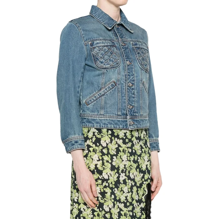 On The Neighborhood Gemma Denim Blue Jacket