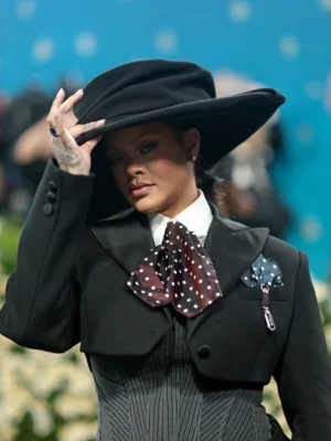 Rihanna Met Gala Crop Blazer