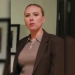 Scarlett Johansson SNL S50 Brown Blazer
