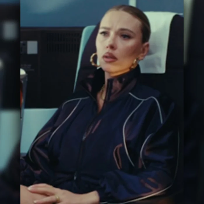 Scarlett Johansson SNL S50 Track Jacket
