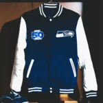 Seattle Seahawks 50th Season Jacket Sale