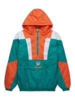 Starter Dolphins Pullover Jacket