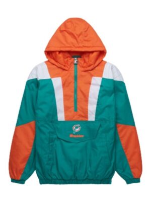 Starter Dolphins Pullover Jacket