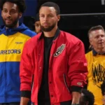 Steph Curry Red Jacket