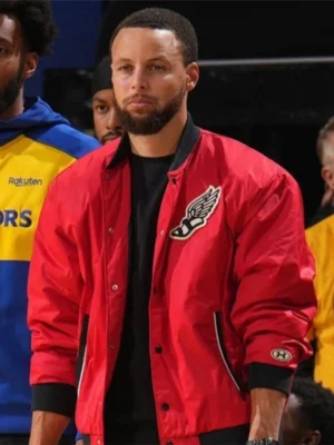 Steph Curry Red Jacket