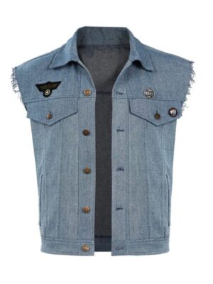 Stranger Things Eddie Munson Denim Vest