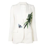 Tamron Hall Show Banana Leaf Blazer Sale