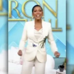 Tamron Hall Show Banana Leaf White Blazer