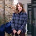 The Four Seasons Tina Fey Plaid Jacket