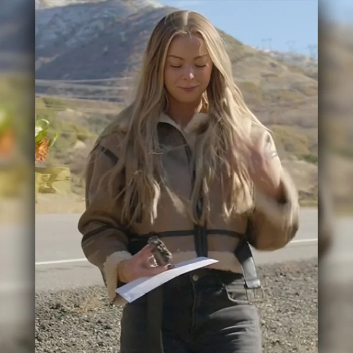 The Secret Lives of Mormon Wives Mayci Neeley Shearling Jacket