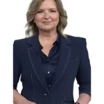 The Today Show Christine Romans Blue Blazer