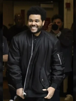 The Today Show Weeknd Black Jacket