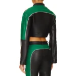 The Valley S02 Michelle Lally Black and Green Jacket