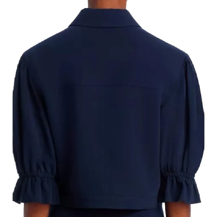 The View 2025 Joy Behar Crop Cotton Jacket