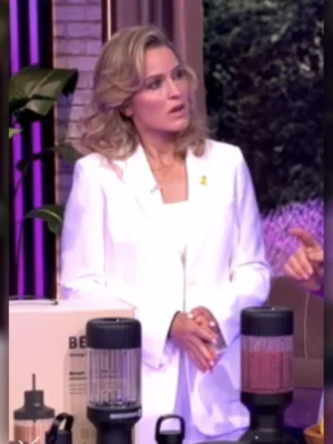 The View Sara Haines White Blazer