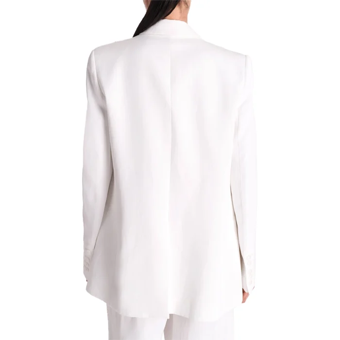 The View Sara Haines White Suiting Blazer