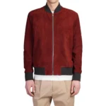 The Voice S27 Michael Buble Red Suede Jacket Sale
