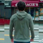 YOU S05 Penn Badgley Track Green Jacket