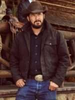 Yellowstone Rip Wheeler Season 05 Black Jacket