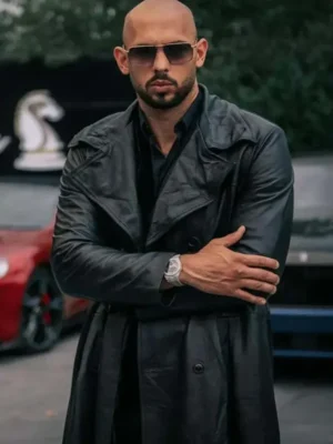 Andrew Tate Escape The Matrix Black Coat