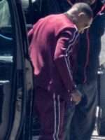 Bad Boys 4 Martin Lawrence Track Maroon Jacket