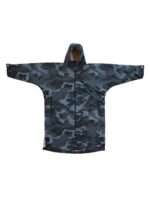 Bad Sisters S2 Eve Hewson Camo Long Blue Jacket
