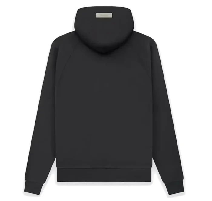 Black 1977 Essentials Fleece Hoodie