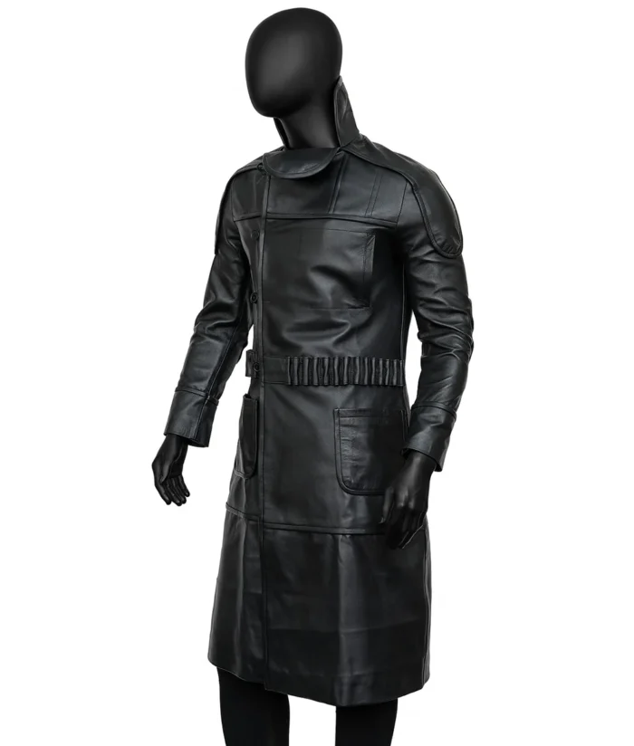Blade Runner 1982 Roy Batty Trench Black Coat
