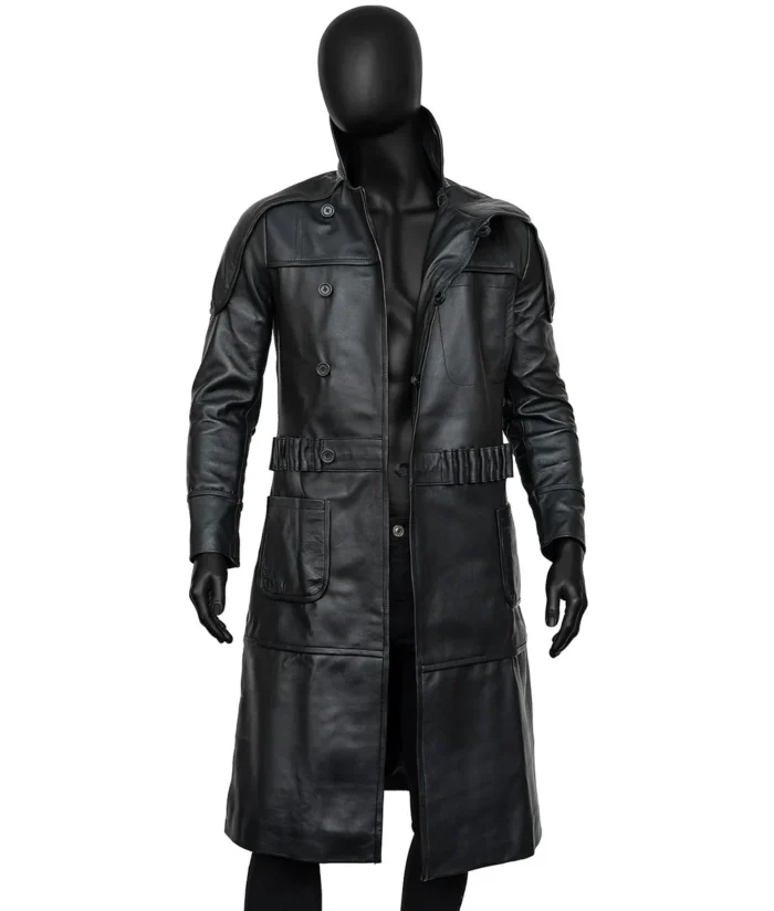 Black Blade Runner 1982 Roy Batty Trench Coat Sale