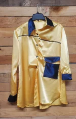 Gordon Gartrelle Yellow and Blue Shirt