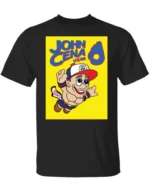 John Cena Super Mario Black Shirt