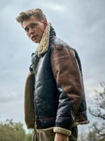 Masters Of The Air Austin Butler Leather Jacket