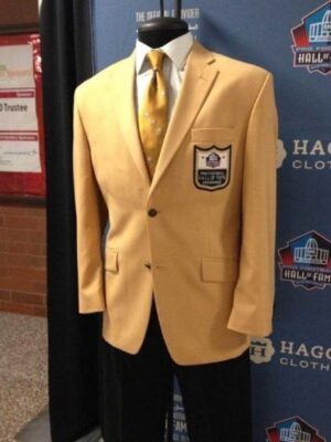 Pro Football Hall of Fame Gold Jacket
