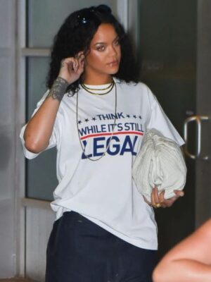 Rihanna Political Statement White T-Shirt