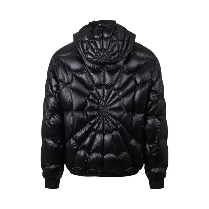 Spiderman X Moncler Down Black Jacket