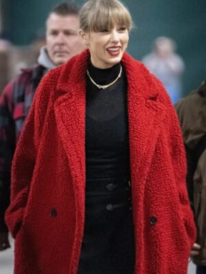 Taylor Swift Red Teddy Coat