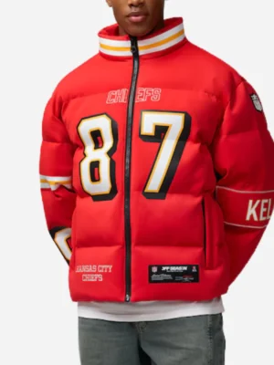 Travis Kelce Chiefs Off Season Puffer Jacket