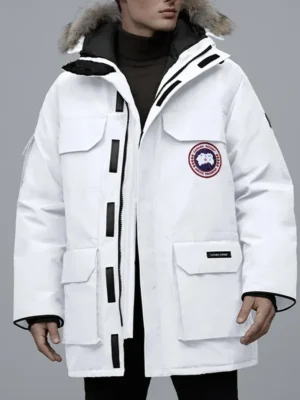 White Canada Goose Jacket