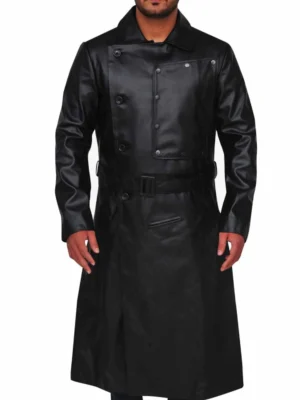 Willem Dafoe The Grand Budapest Hotel Leather Coat