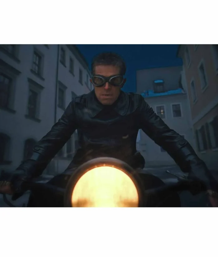 Willem Dafoe The Grand Budapest Hotel Leather Coat Sale