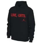 Love Hurts Black Hoodie